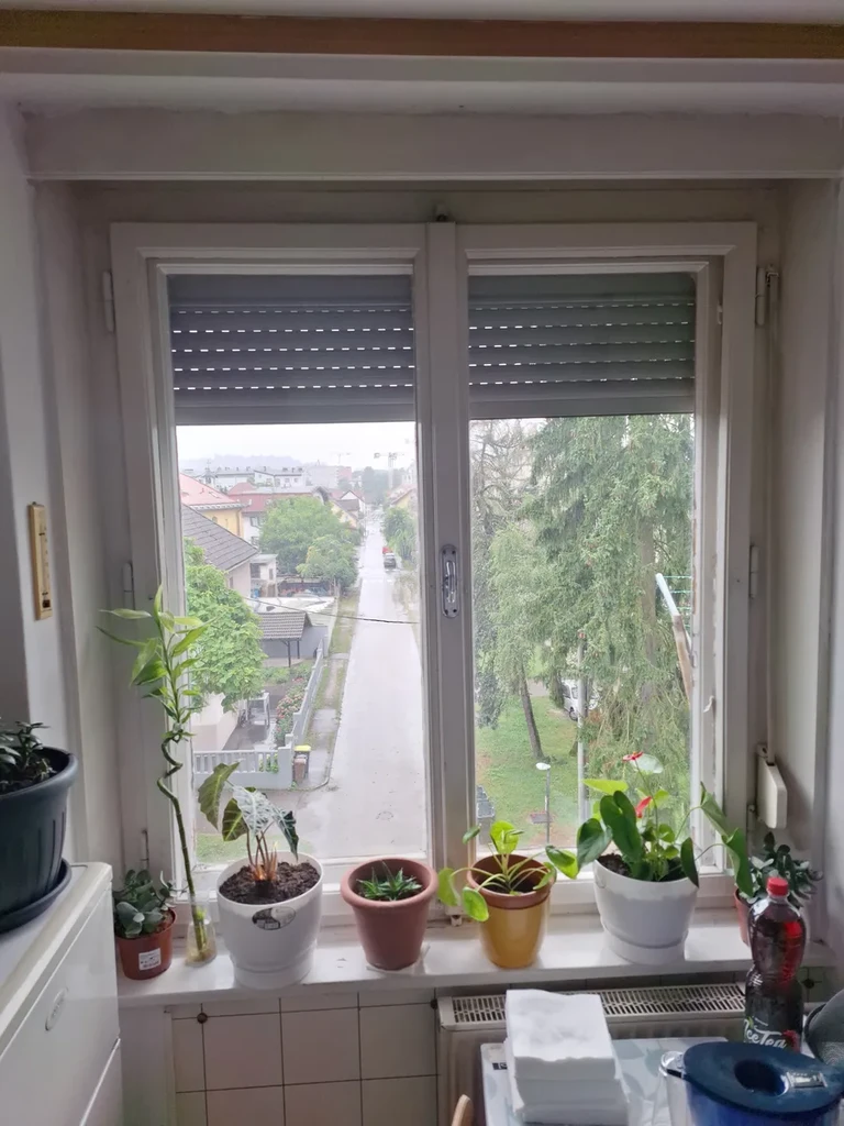 Zamenjava stekla na lesenem oknu — servis stekla na oknih in vratih. Moste, Ljubljana